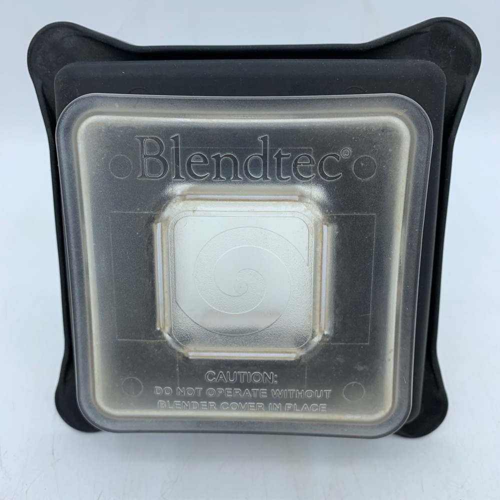 Blendtec Replacement Black Clear Square Lid 40-303 Original OEM Used LID ONLY